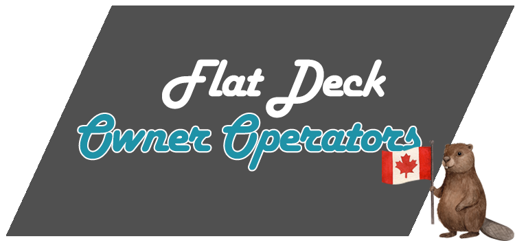 Flat Deck Owner Operators in Canada